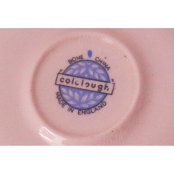 Vintage Pink Tea Cup and Saucer Teacup Violets Colclough Bone China - Picture 5 of 5